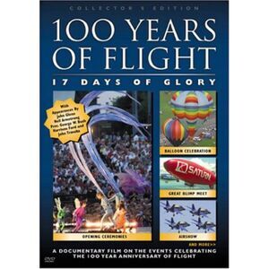 100 Years of Flight: 17 Days of Glory [DVD] new! jet airplane plane
